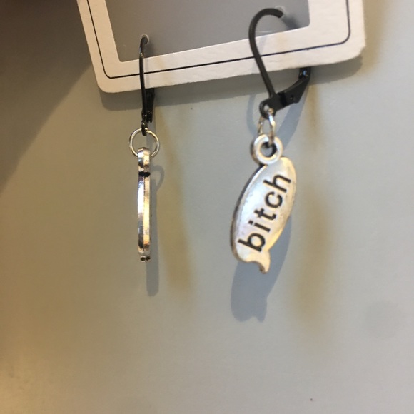 B*tch earrings - Picture 3 of 4